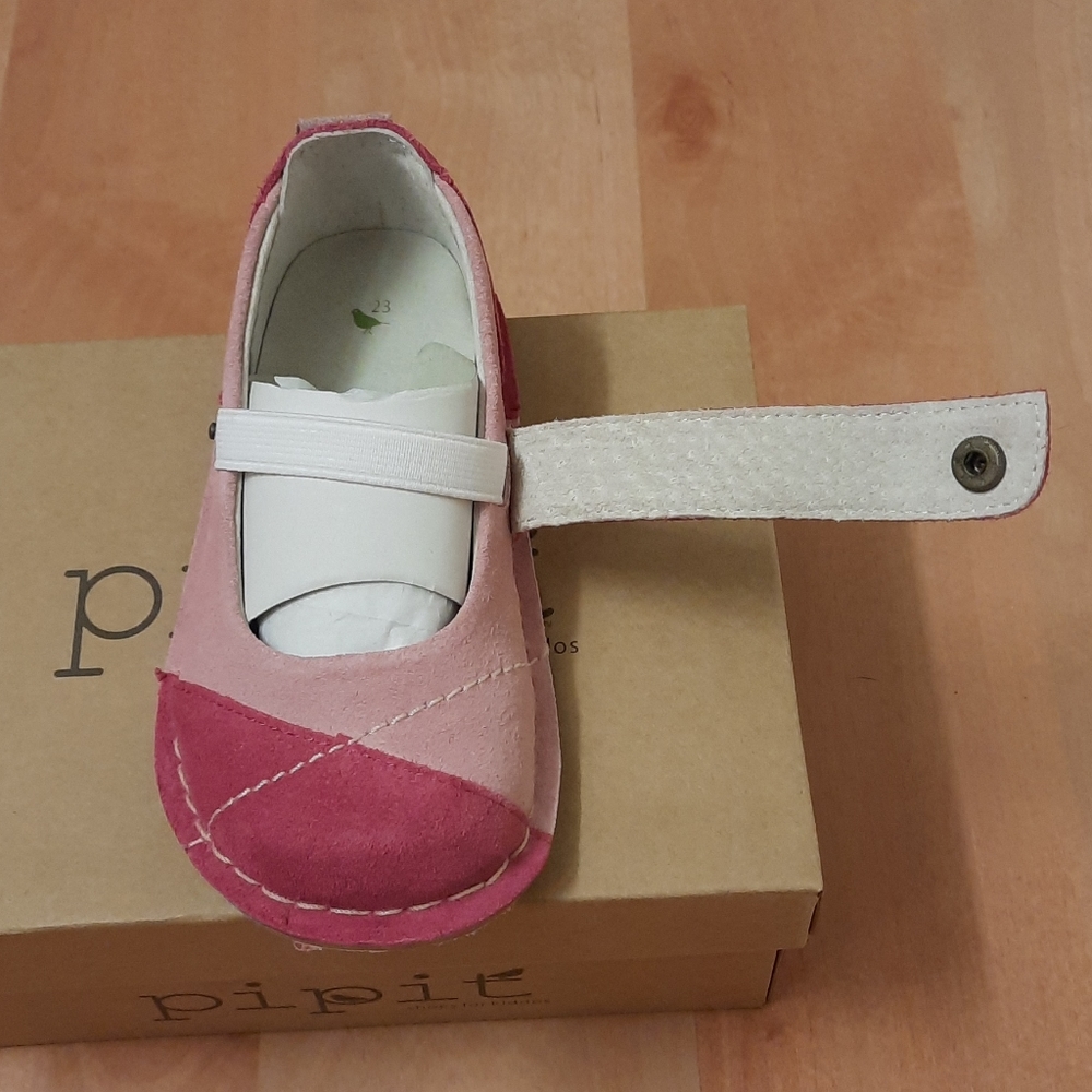 PIPIT by Badorf Kids Jill Leather/Suede Shoe - Picture 6 of 10